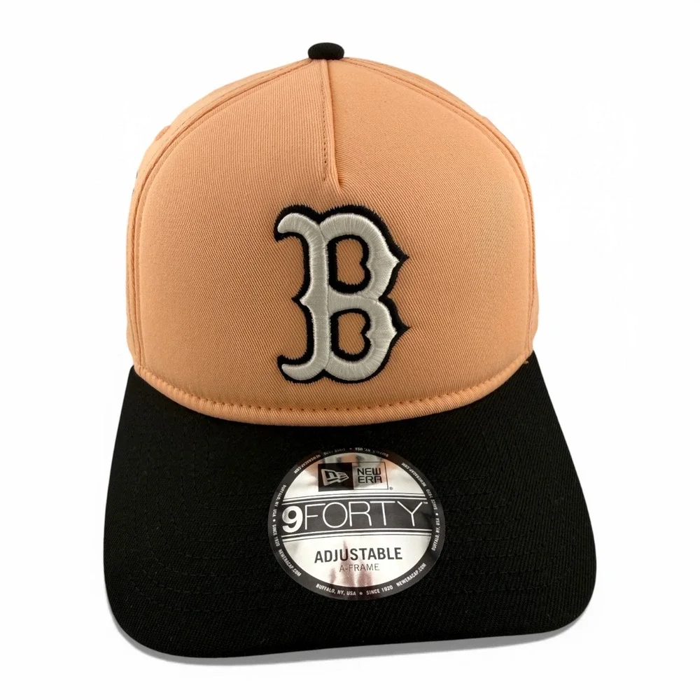 New Era Boston Red Sox MLB Peachy‎ Foam A-Frame 9Forty Snapback Adjustable Hat